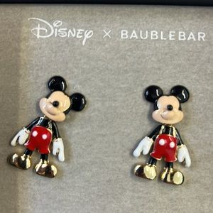 Mickey Mouse Dangling Earrings